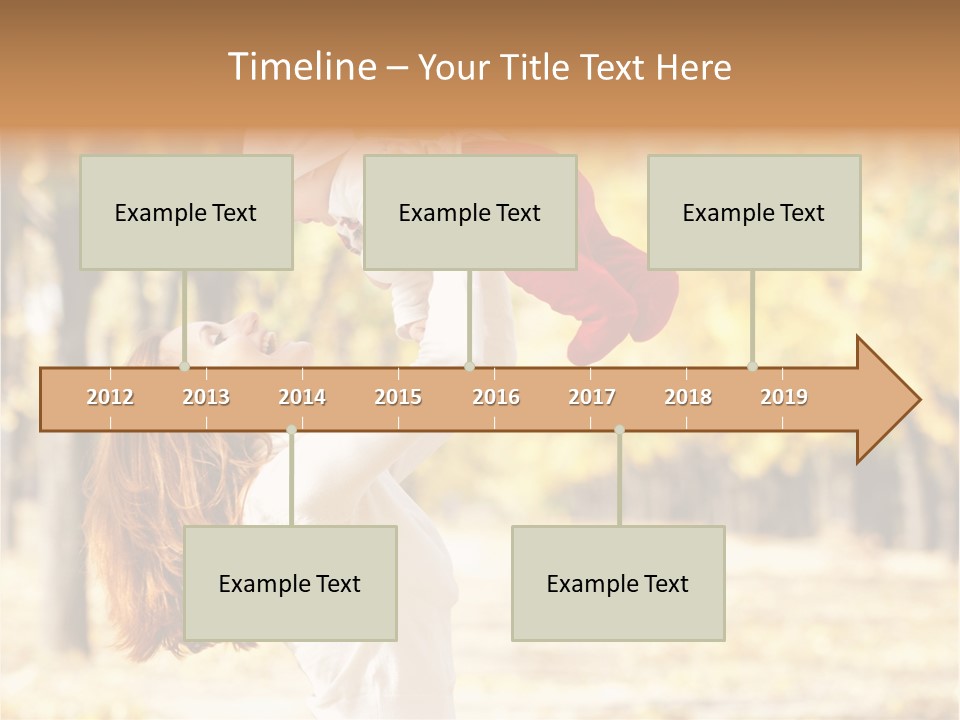 Outdoors Lifestyle Holding PowerPoint Template
