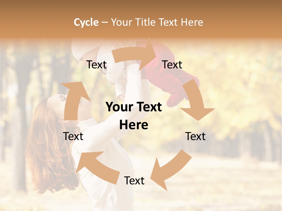 Outdoors Lifestyle Holding PowerPoint Template