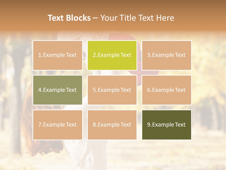 Outdoors Lifestyle Holding PowerPoint Template