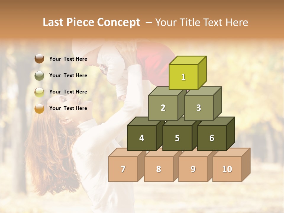 Outdoors Lifestyle Holding PowerPoint Template