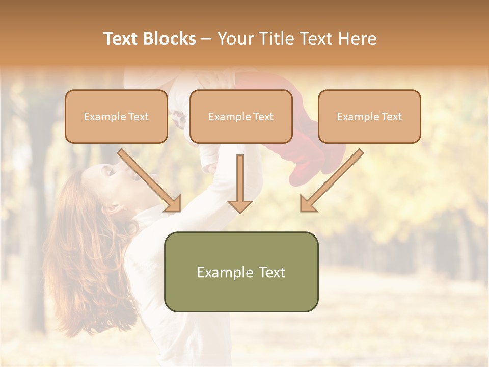 Outdoors Lifestyle Holding PowerPoint Template