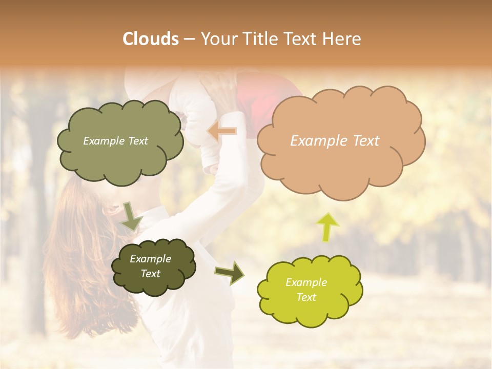 Outdoors Lifestyle Holding PowerPoint Template