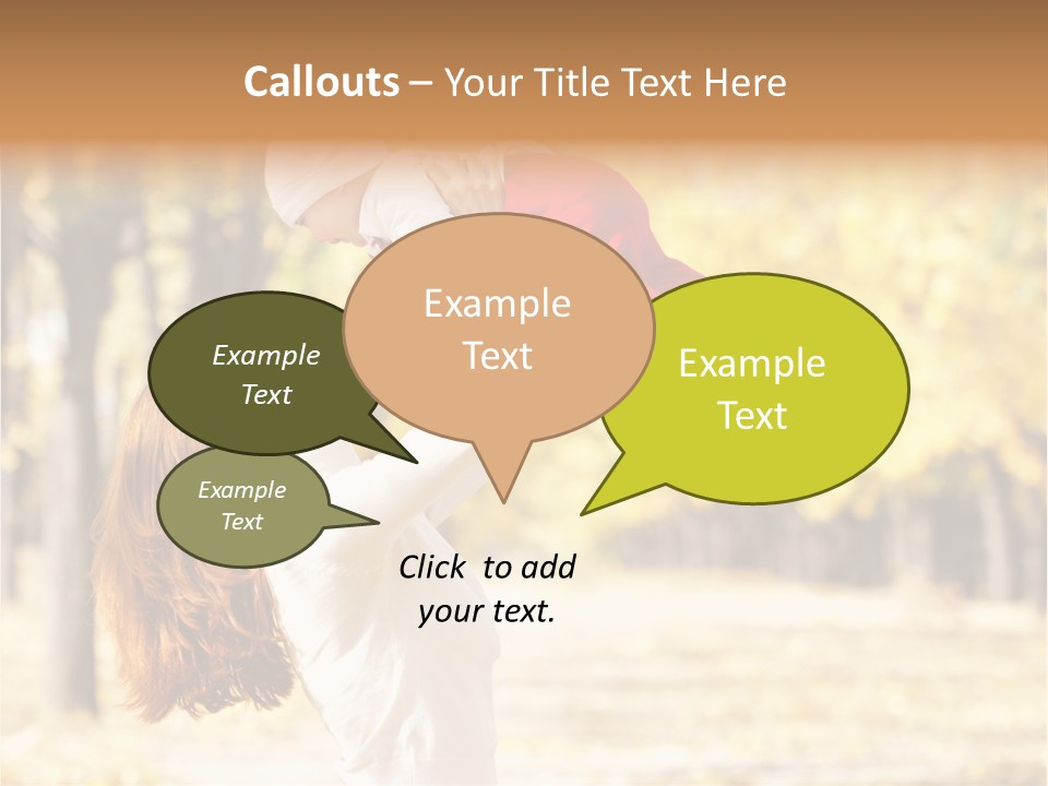 Outdoors Lifestyle Holding PowerPoint Template