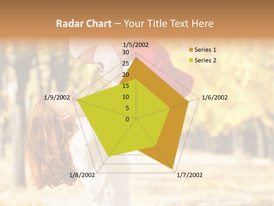 Outdoors Lifestyle Holding PowerPoint Template