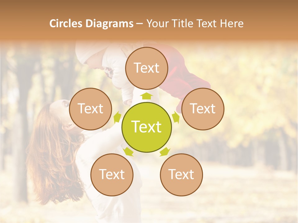 Outdoors Lifestyle Holding PowerPoint Template