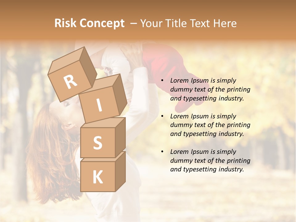 Outdoors Lifestyle Holding PowerPoint Template