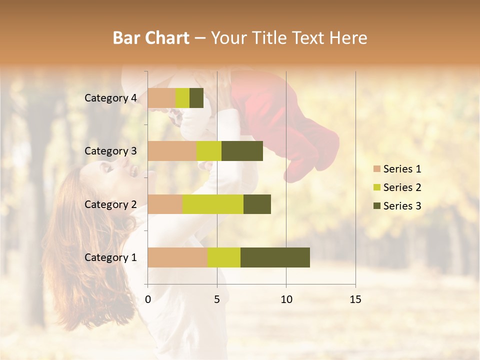 Outdoors Lifestyle Holding PowerPoint Template