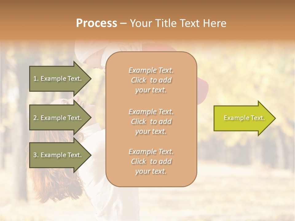 Outdoors Lifestyle Holding PowerPoint Template