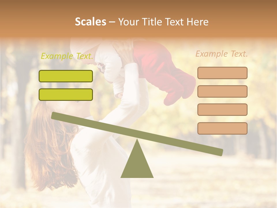 Outdoors Lifestyle Holding PowerPoint Template