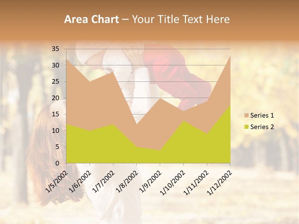 Outdoors Lifestyle Holding PowerPoint Template