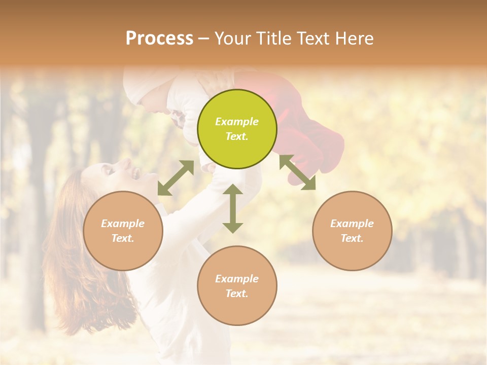 Outdoors Lifestyle Holding PowerPoint Template