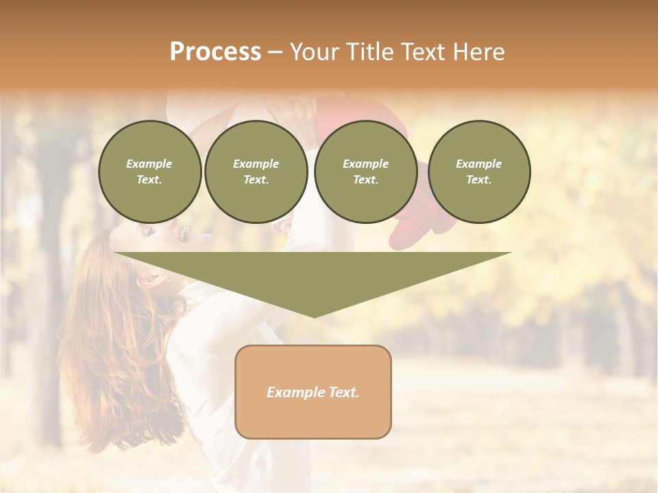 Outdoors Lifestyle Holding PowerPoint Template