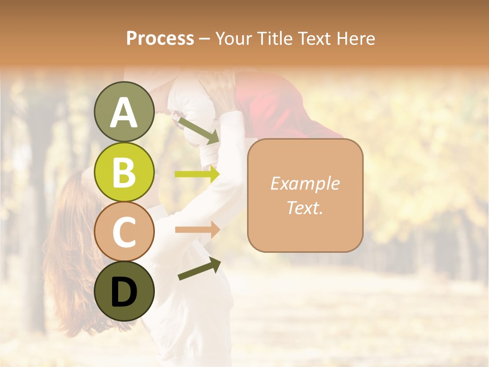 Outdoors Lifestyle Holding PowerPoint Template