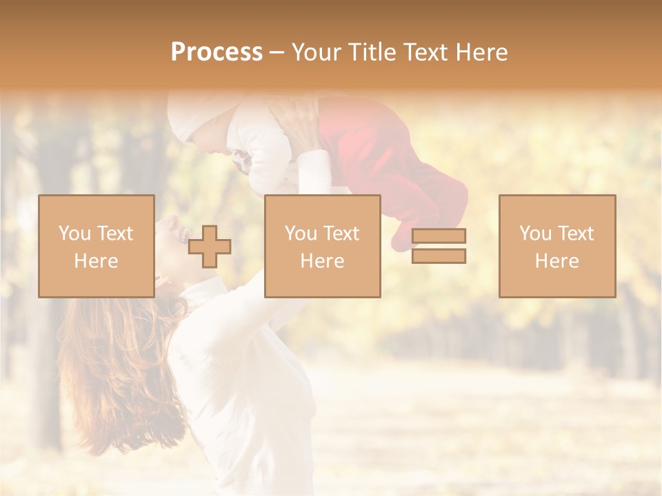 Outdoors Lifestyle Holding PowerPoint Template