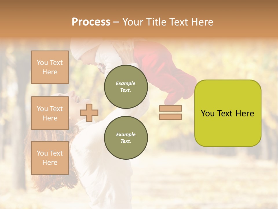 Outdoors Lifestyle Holding PowerPoint Template