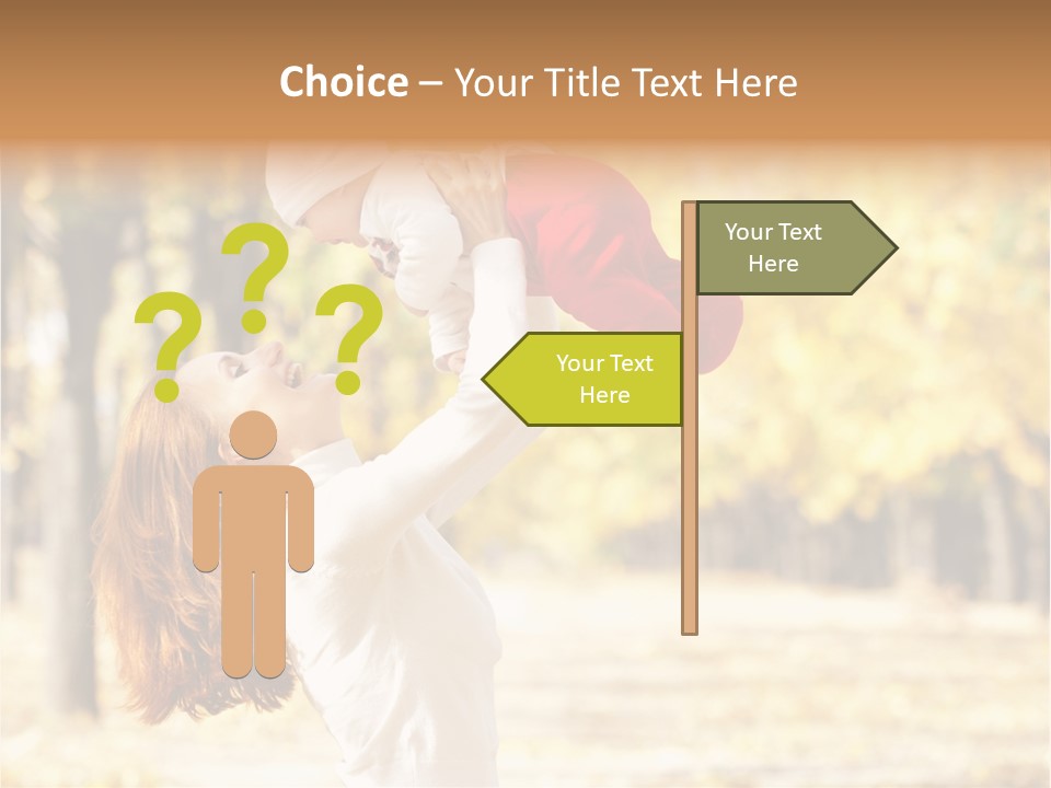 Outdoors Lifestyle Holding PowerPoint Template