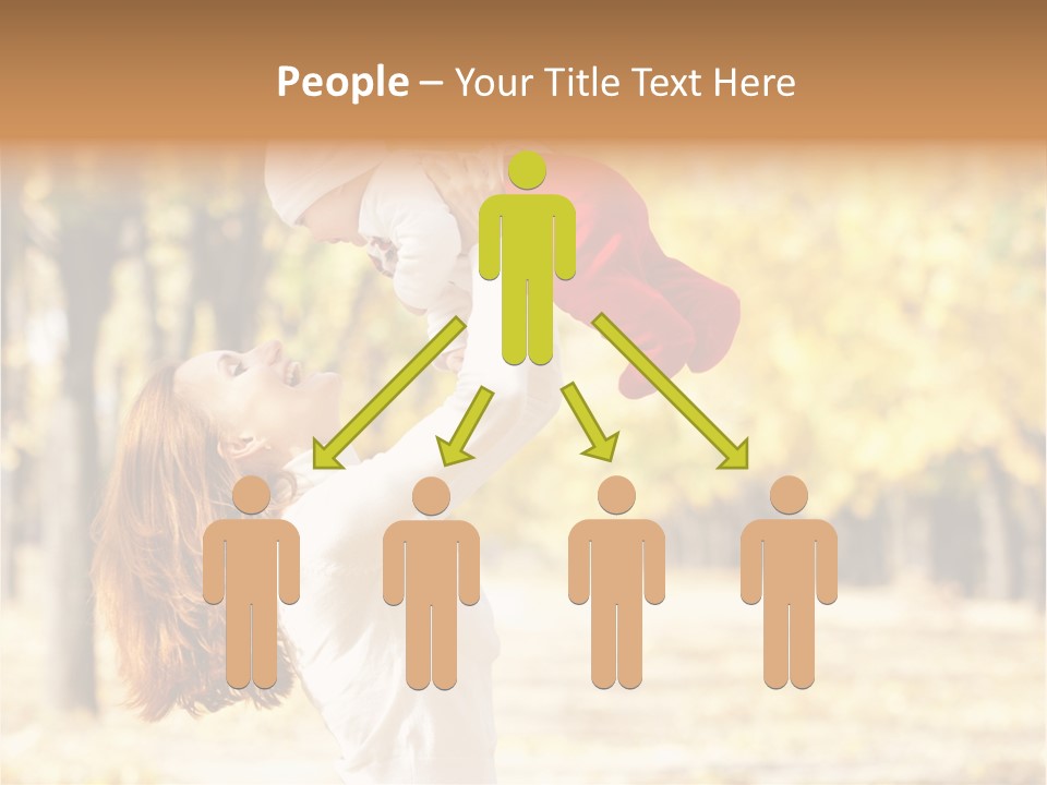 Outdoors Lifestyle Holding PowerPoint Template