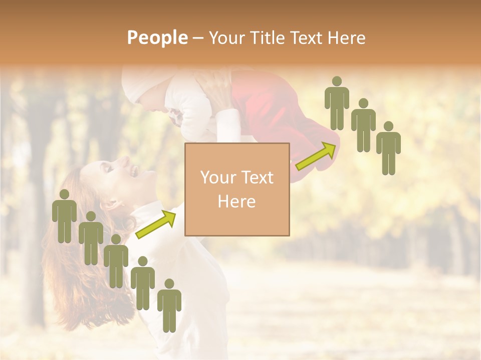 Outdoors Lifestyle Holding PowerPoint Template