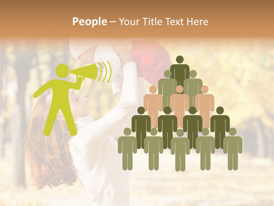 Outdoors Lifestyle Holding PowerPoint Template