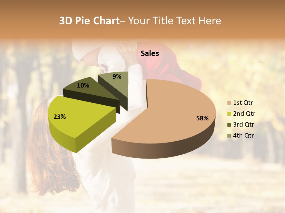 Outdoors Lifestyle Holding PowerPoint Template