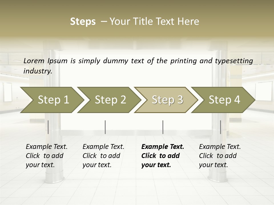 Architecture Inside Clean PowerPoint Template