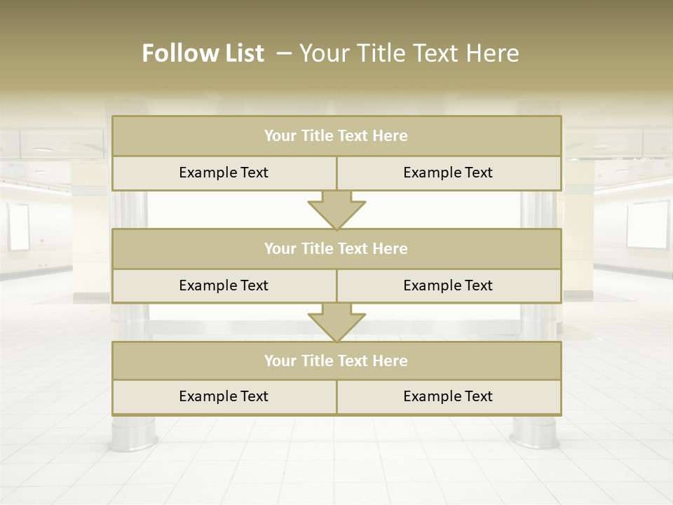 Architecture Inside Clean PowerPoint Template