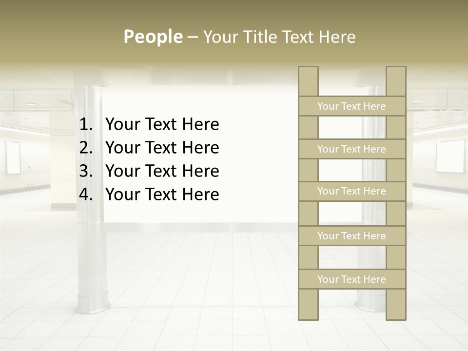 Architecture Inside Clean PowerPoint Template
