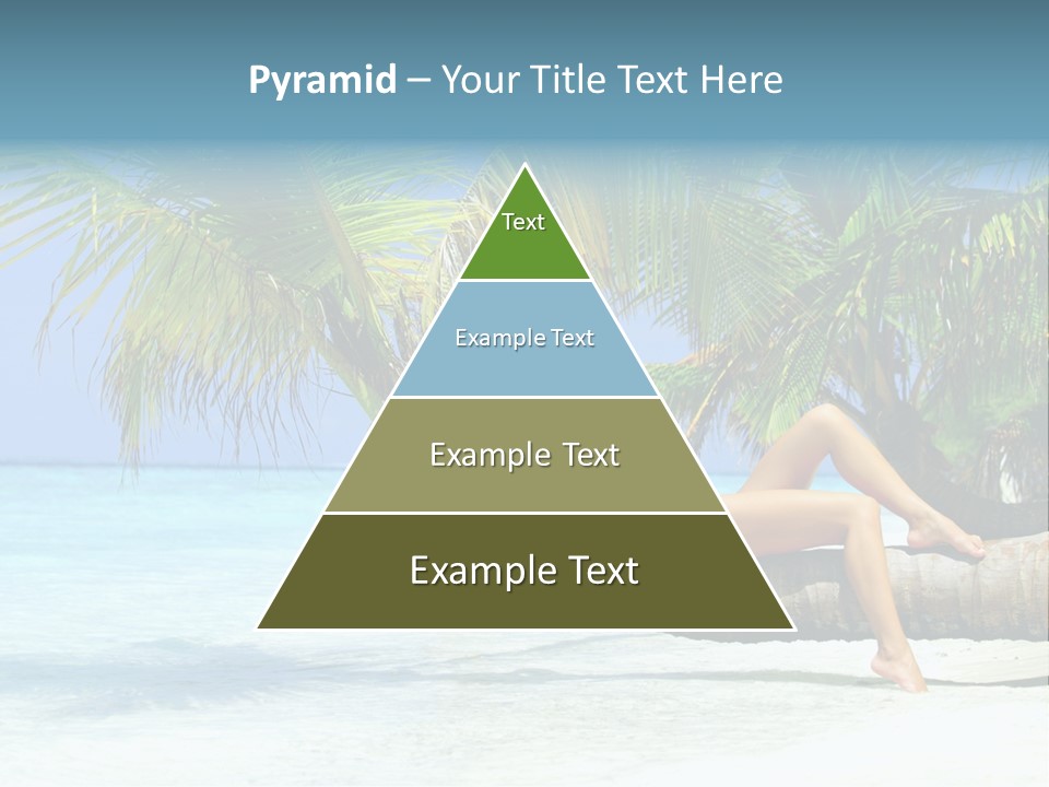 Nature Blue Coast PowerPoint Template