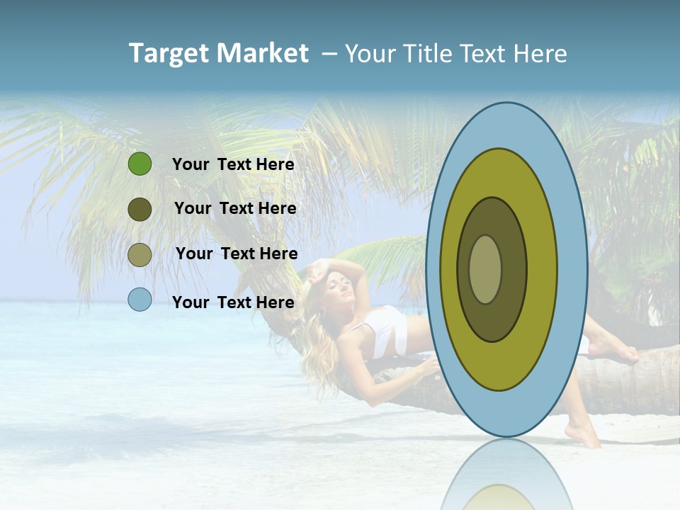 Nature Blue Coast PowerPoint Template