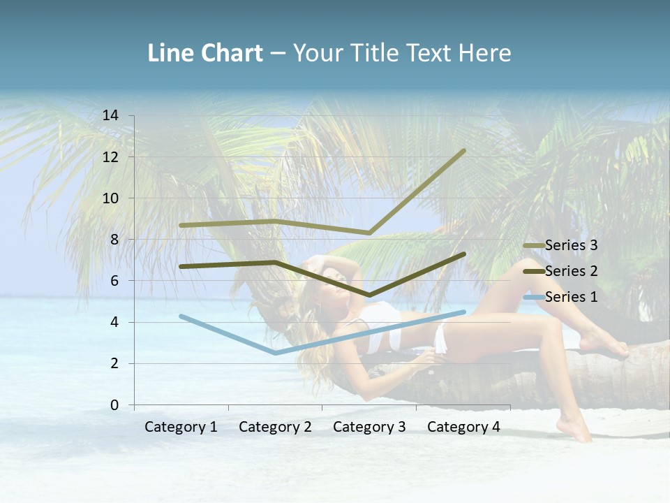 Nature Blue Coast PowerPoint Template