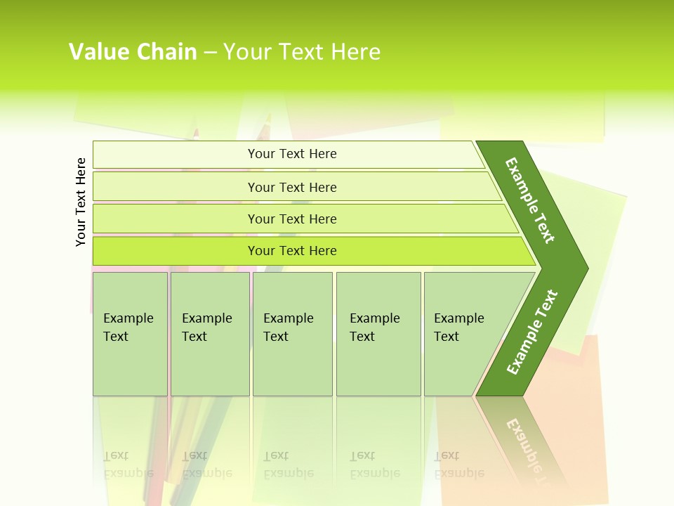 Pen Sticker Crayon PowerPoint Template