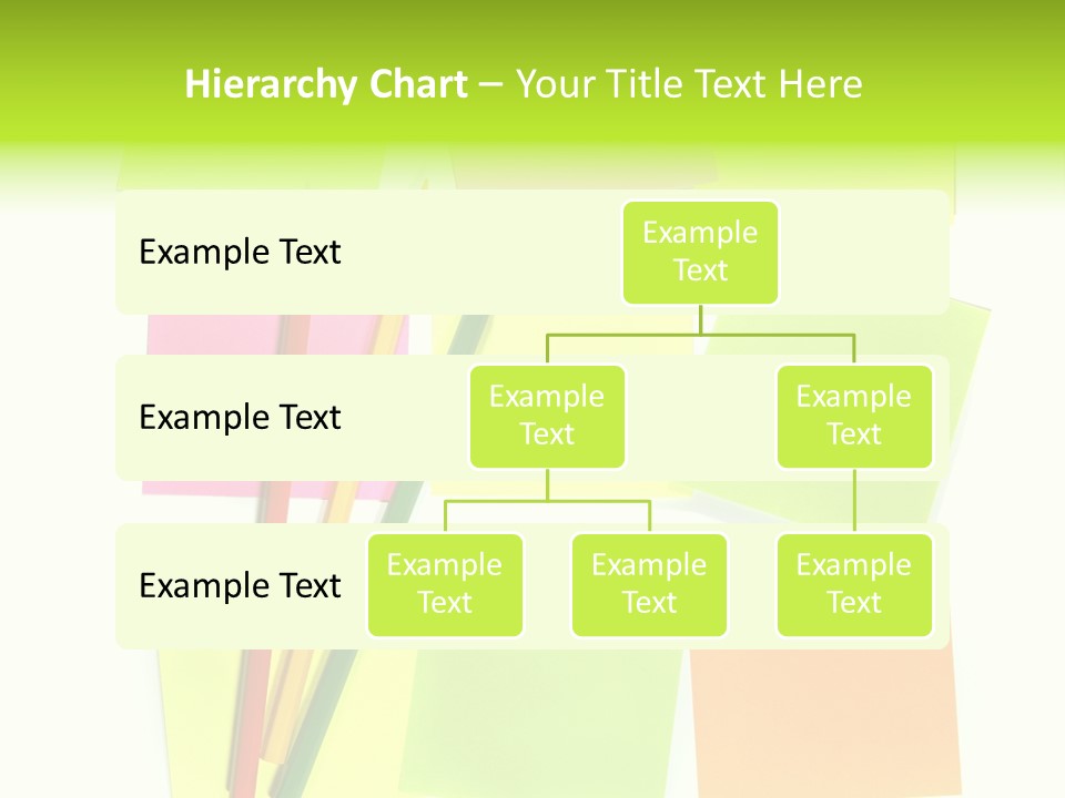 Pen Sticker Crayon PowerPoint Template