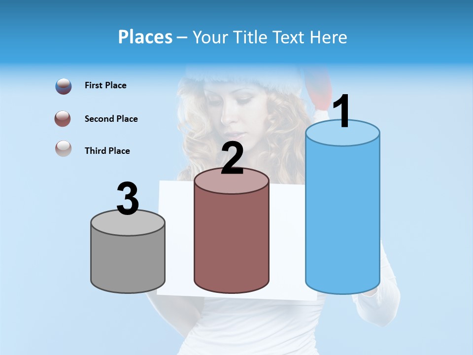 Santa Hand Lovely PowerPoint Template