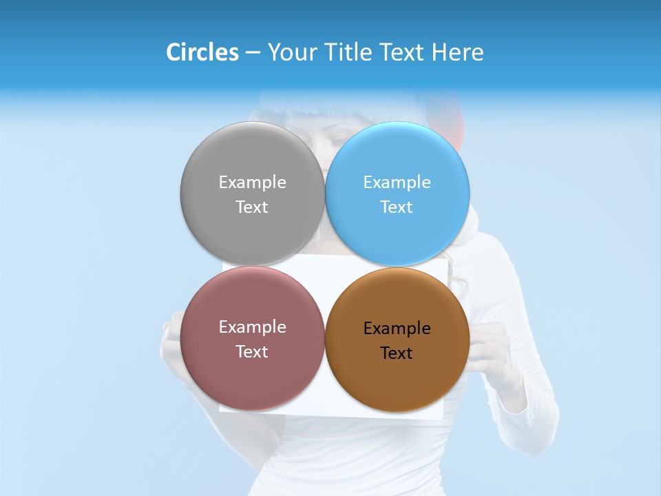 Santa Hand Lovely PowerPoint Template