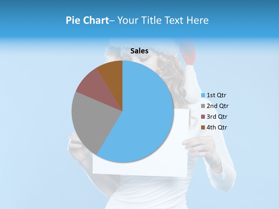 Santa Hand Lovely PowerPoint Template