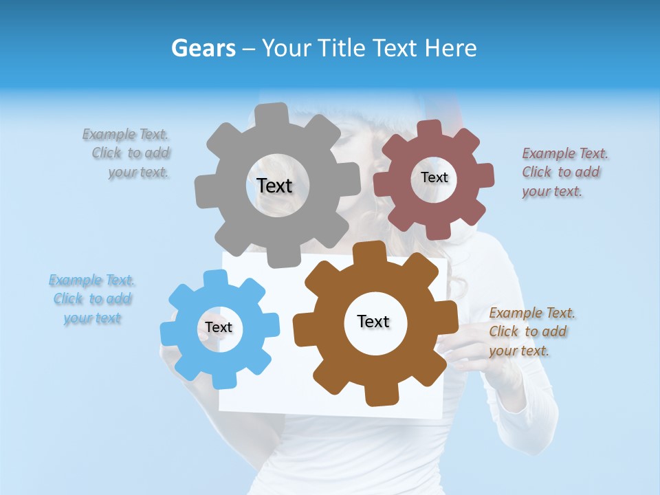 Santa Hand Lovely PowerPoint Template