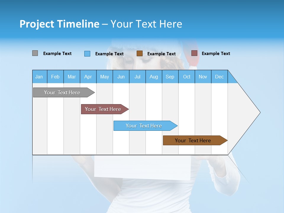 Santa Hand Lovely PowerPoint Template