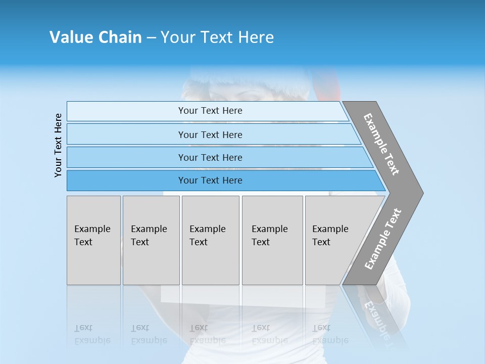 Santa Hand Lovely PowerPoint Template