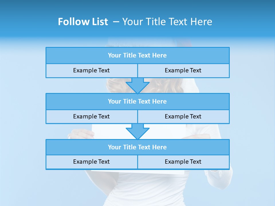 Santa Hand Lovely PowerPoint Template