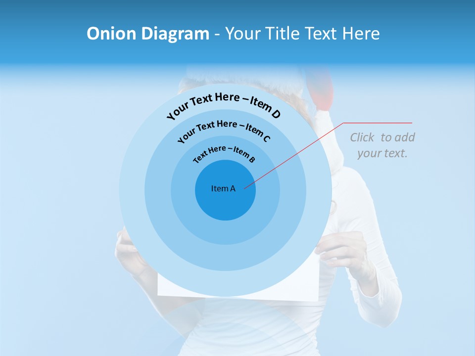 Santa Hand Lovely PowerPoint Template