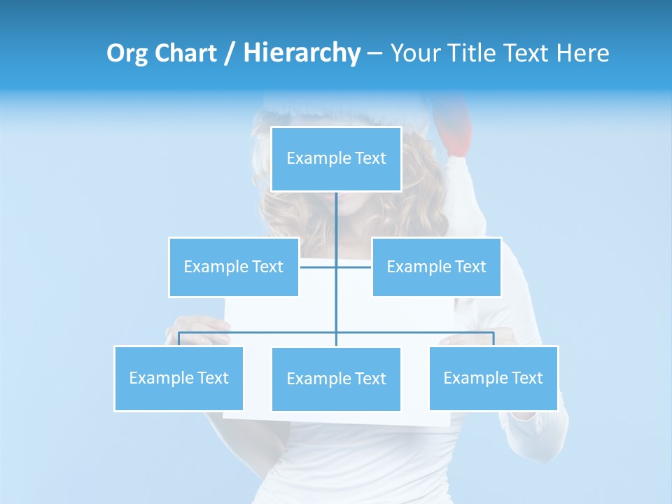 Santa Hand Lovely PowerPoint Template