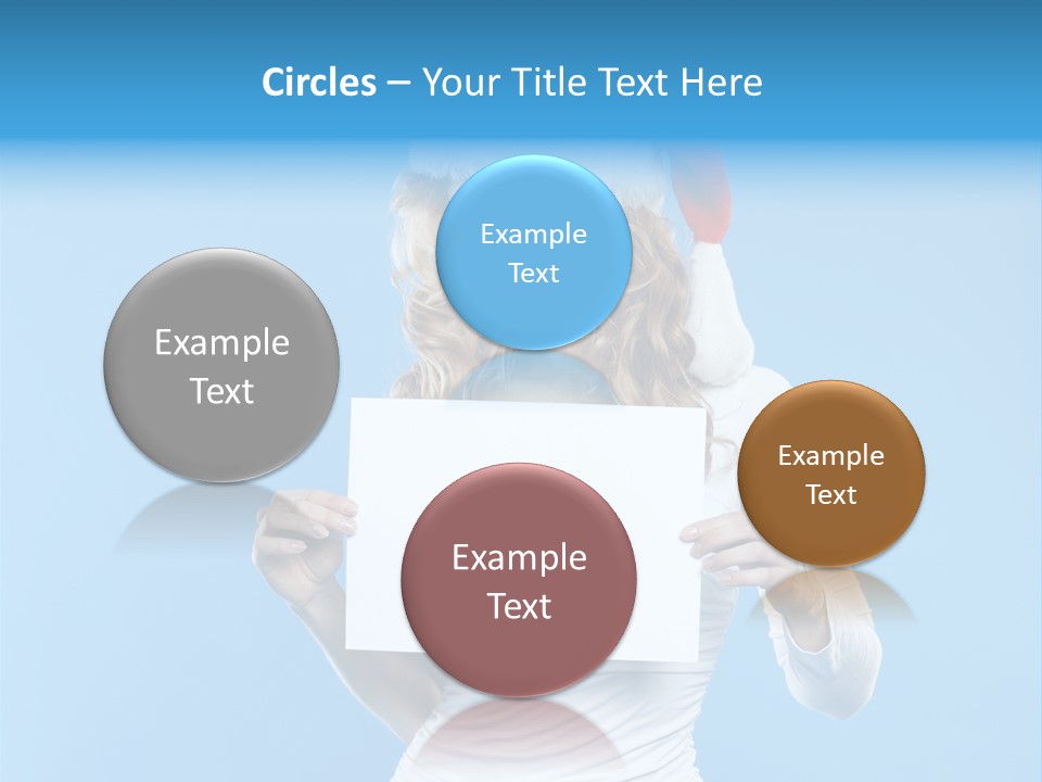 Santa Hand Lovely PowerPoint Template