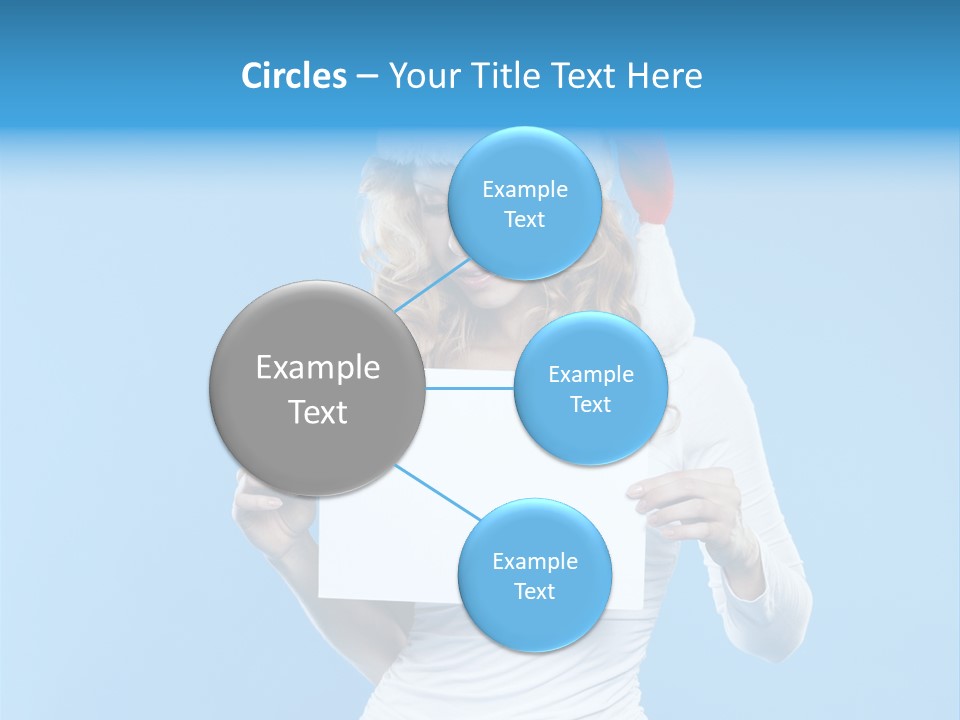 Santa Hand Lovely PowerPoint Template