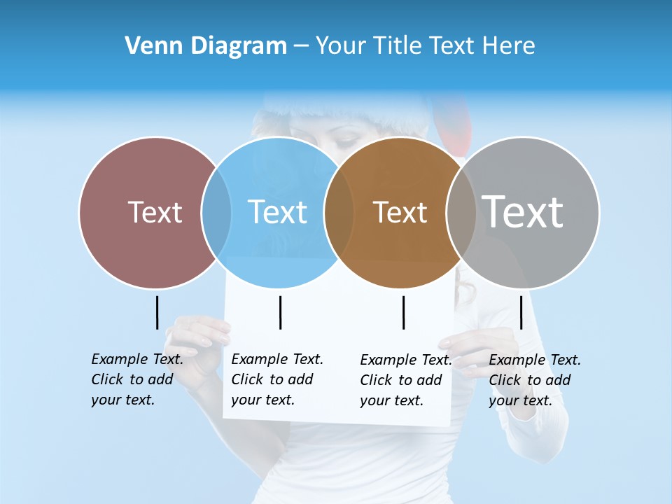 Santa Hand Lovely PowerPoint Template