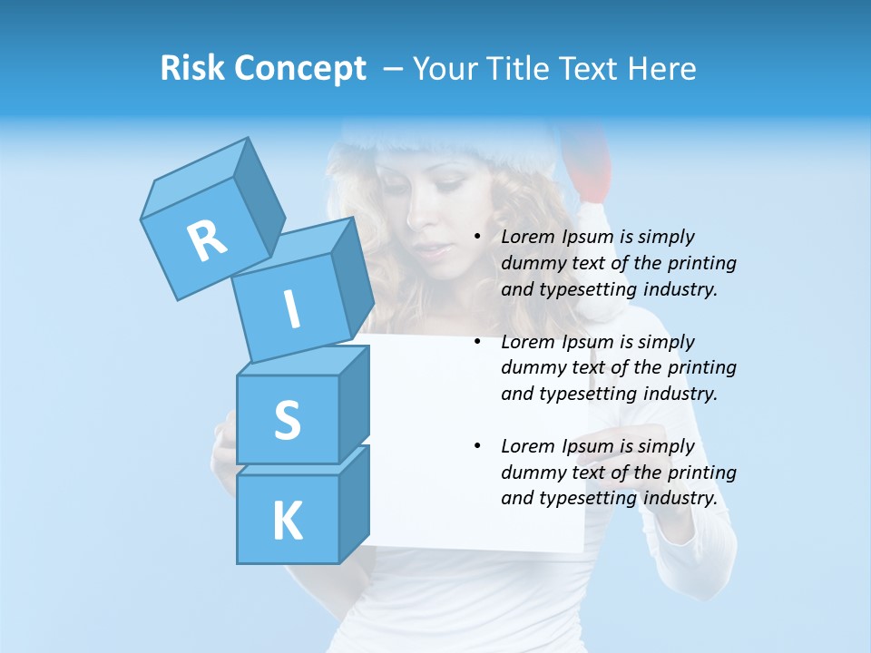 Santa Hand Lovely PowerPoint Template