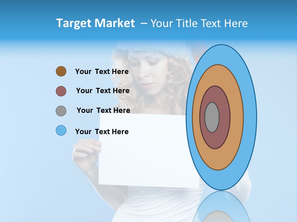 Santa Hand Lovely PowerPoint Template