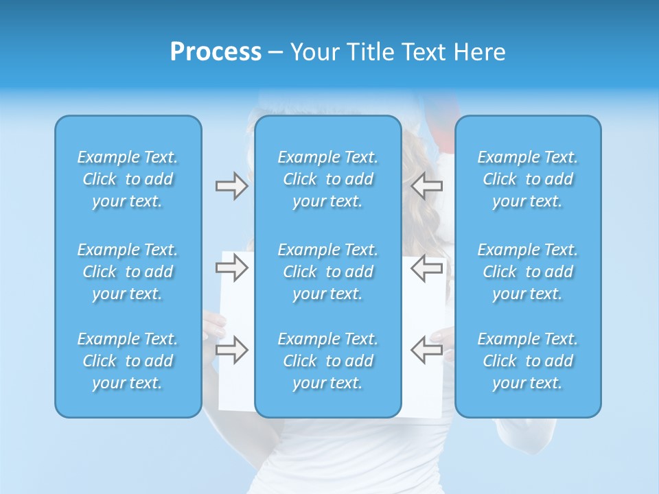 Santa Hand Lovely PowerPoint Template
