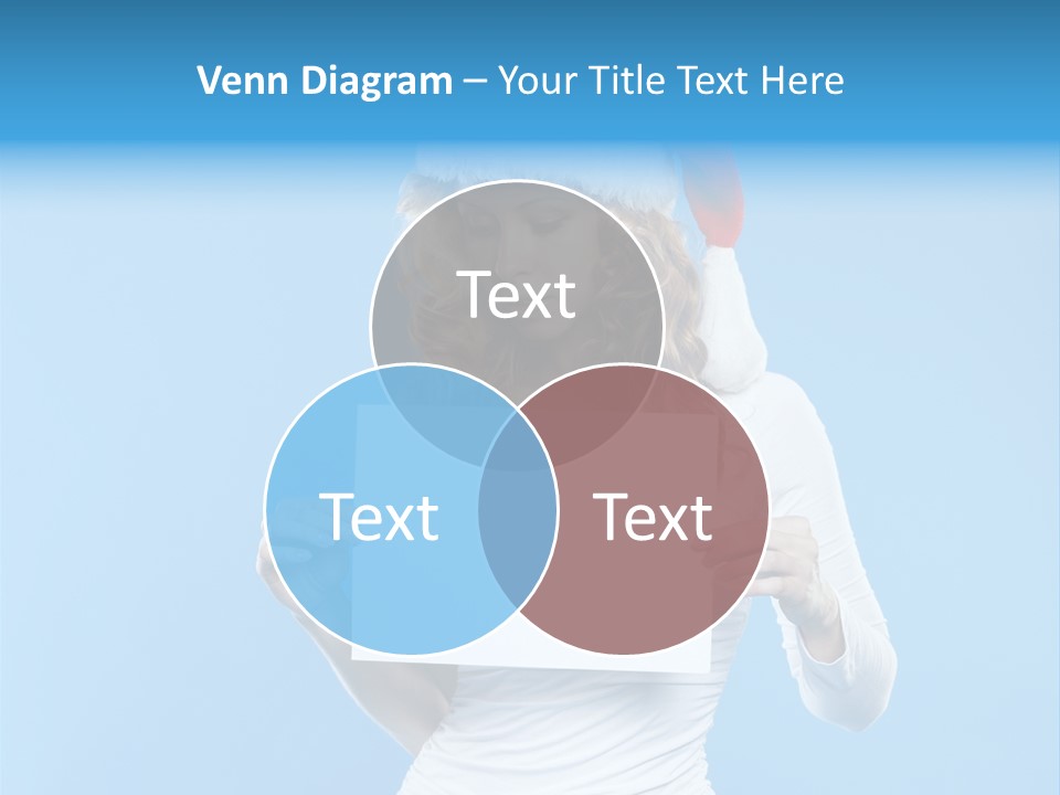 Santa Hand Lovely PowerPoint Template