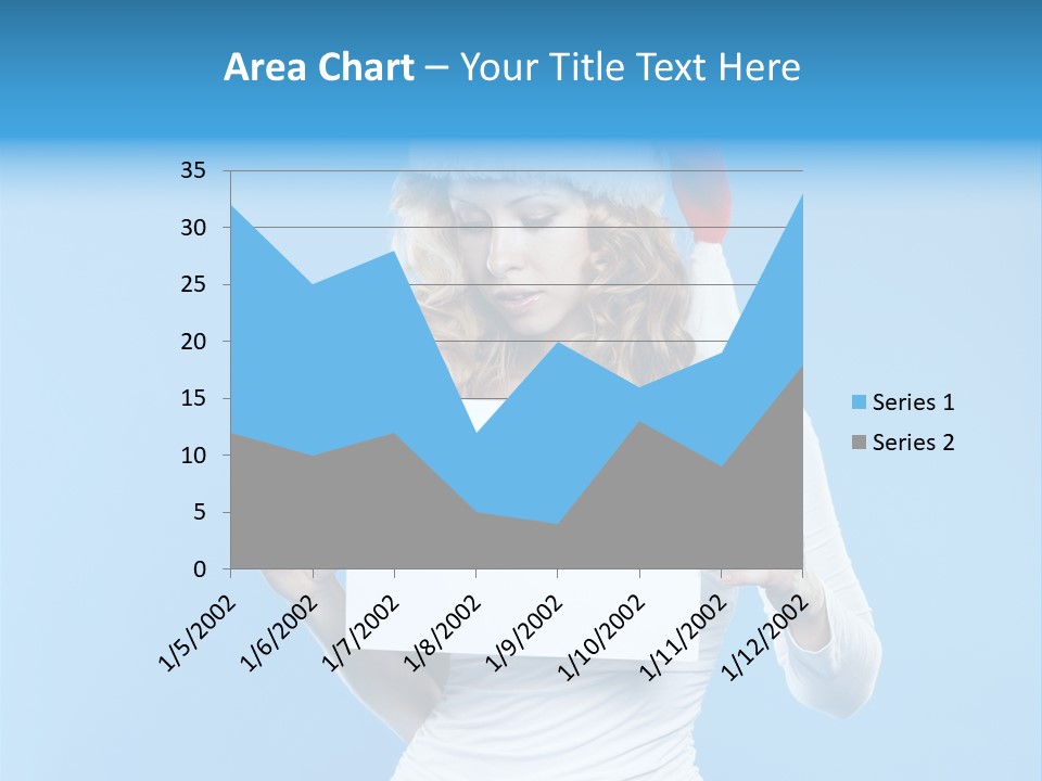 Santa Hand Lovely PowerPoint Template