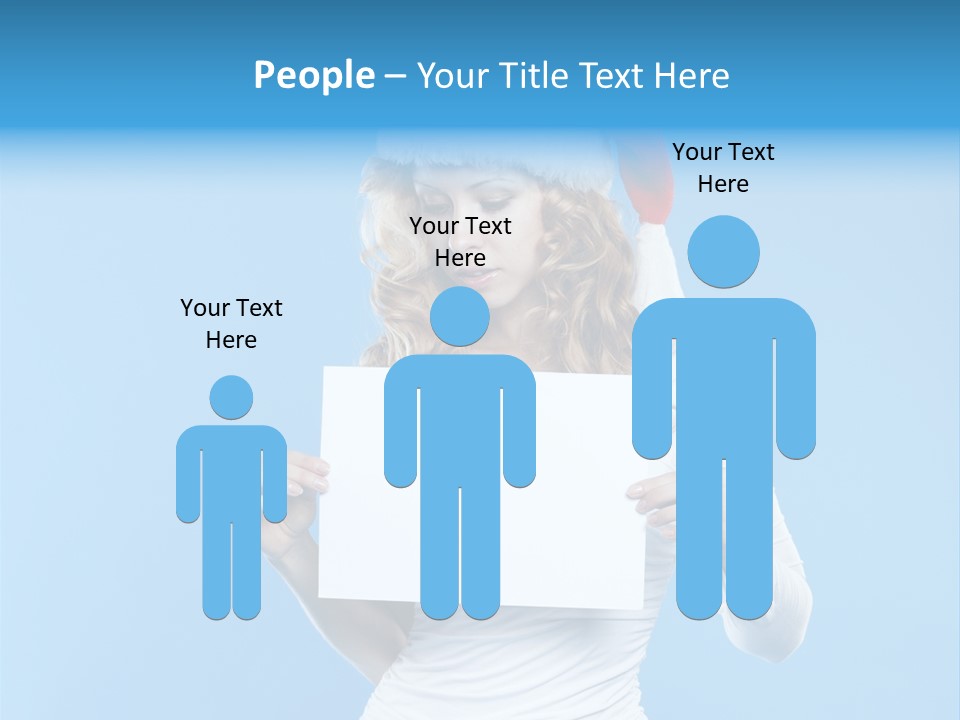 Santa Hand Lovely PowerPoint Template